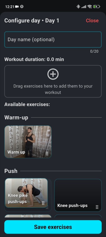Custom courses